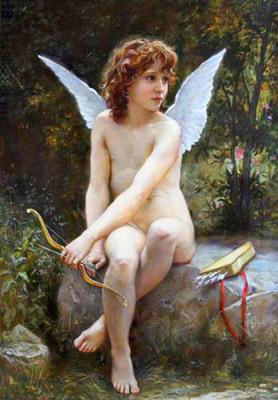 Cupid in search (The Picture On Valentines Day). Biryukova Lyudmila