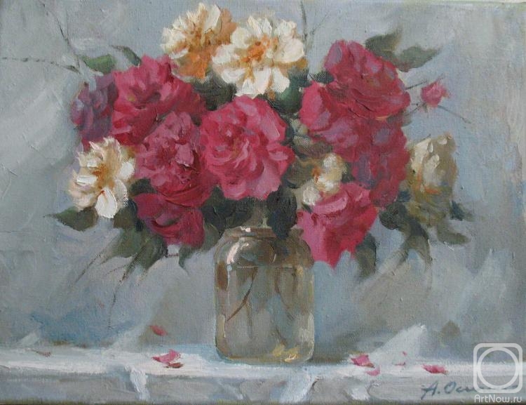 Osipenko Alexander. Bouquet of peonies