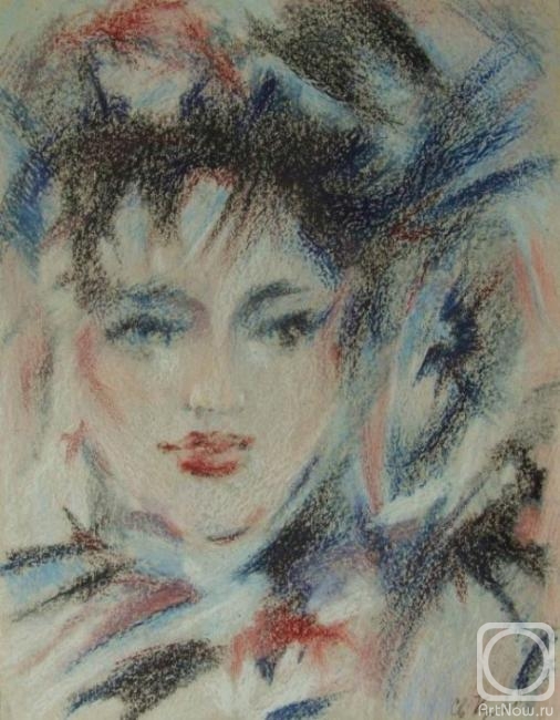 Kyrskov Svjatoslav. Winter portrait