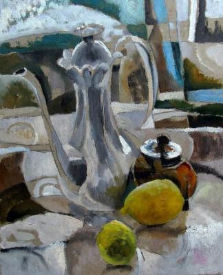 Still life with lemons. 1999. Makeev Sergey