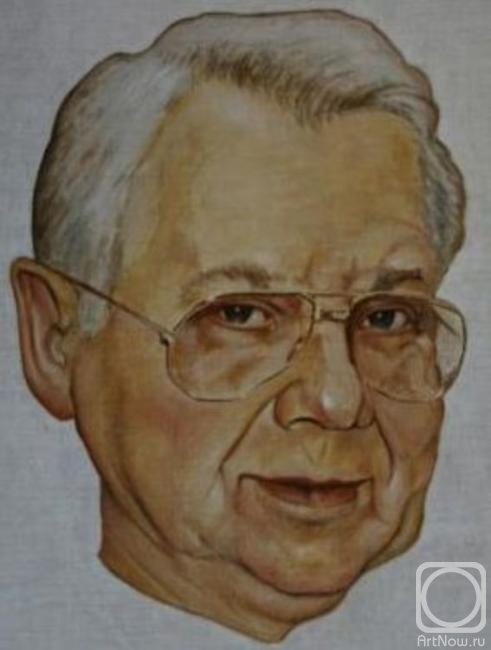 Starovoitov Vladimir. Portrait of O. Tabakov (fragment)