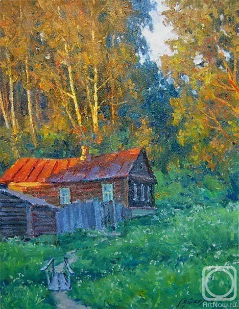 Gaiderov Michail. Cabin by the forest