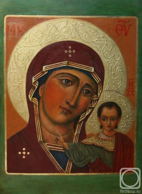 Starovoitov Vladimir. Icon of the Kazan Mother of God
