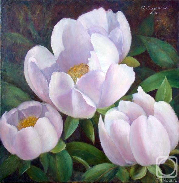 Kazakova Tatyana. Peony geisha