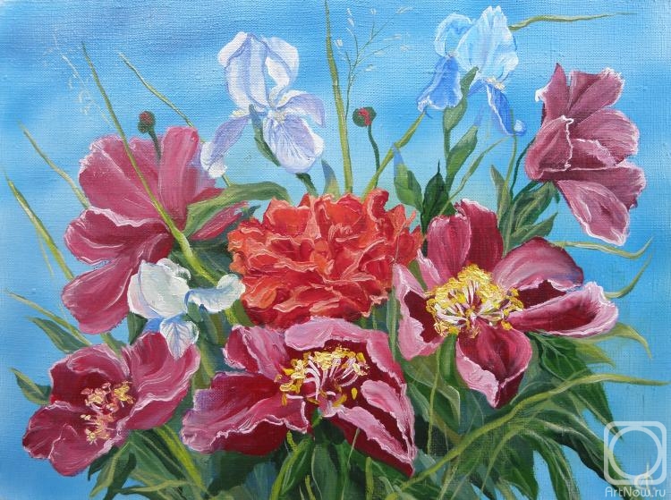 Volkova Olga. Red peony