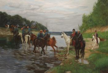 Rubicon. Croossing the River by Denis Davidov Squadron. Kozhin Simon