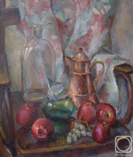 Kalmykova Yulia. Still life with apples
