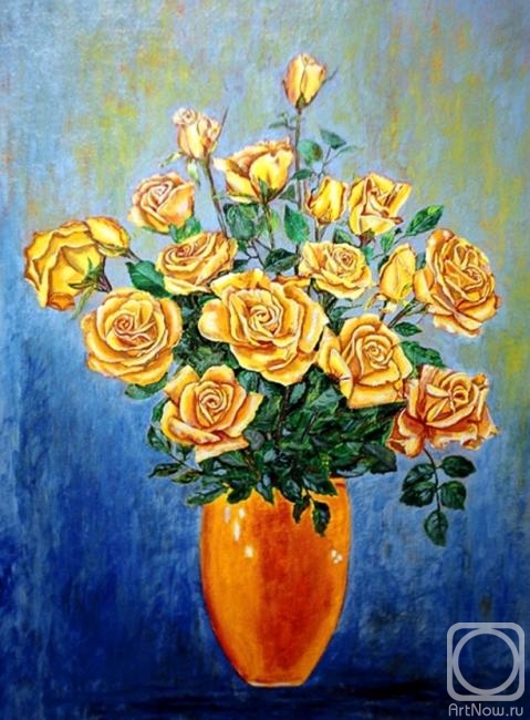 Strunina Galina. Yellow roses