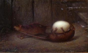 The egg and rats. Maykov Igor