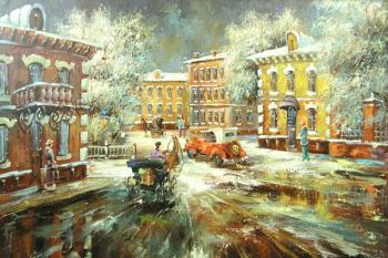 Winter City (City In Winter). Boev Sergey