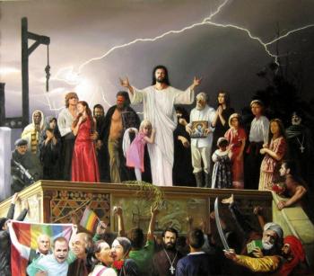 Daily execution of Jesus. Vision 2011 October 20. Arseni Victor