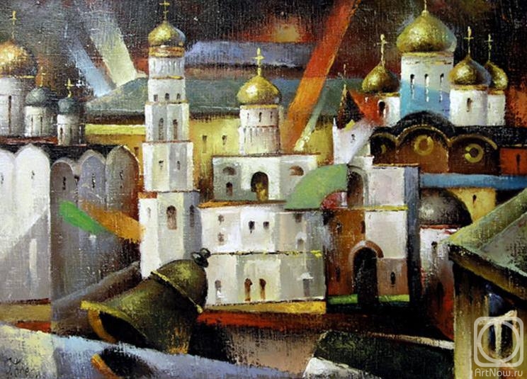 Boev Sergey. Domes of the Kremlin