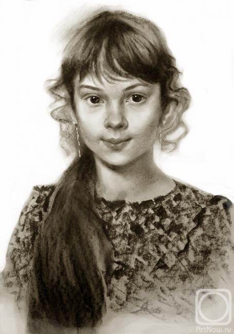 Volfson Pavel. Portrait of a Girl