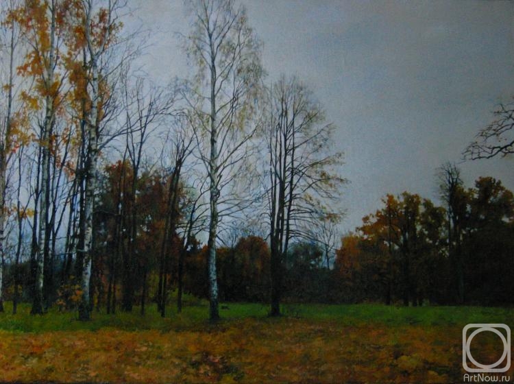 Egorov Viktor. Autumn in Oranienbaum