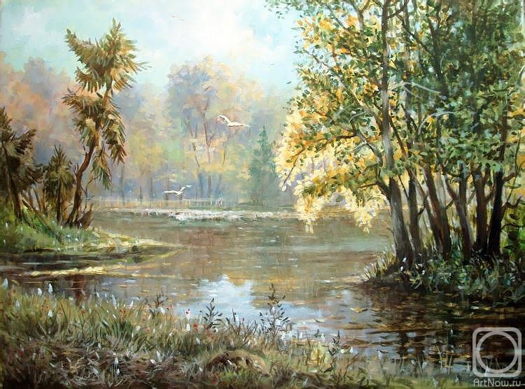 kulikov dmitrii. Lake in the forest