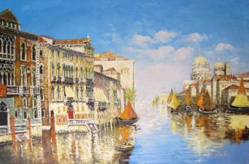 Canals of Venice. Burov Anton