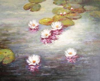 Water lilies. Burov Anton