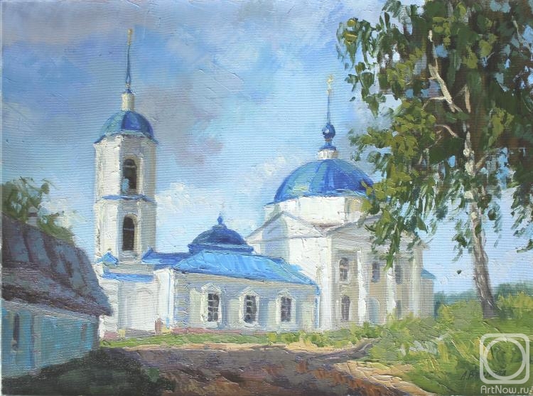 Bychenko Lyubov. Church in Pereslavl