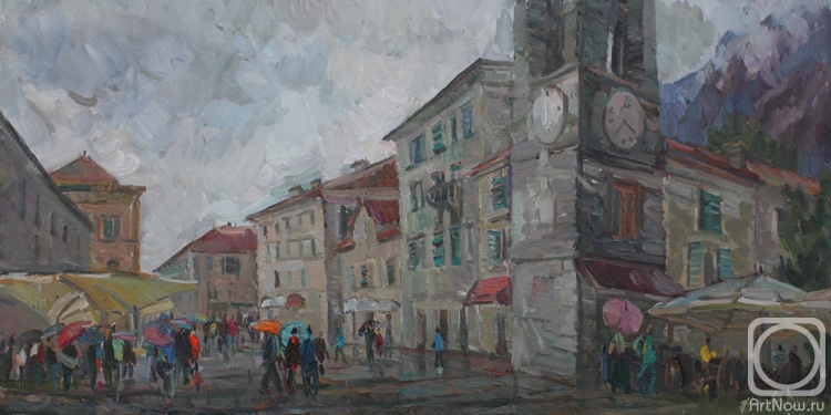 Zhukova Juliya. Rain in Kotor