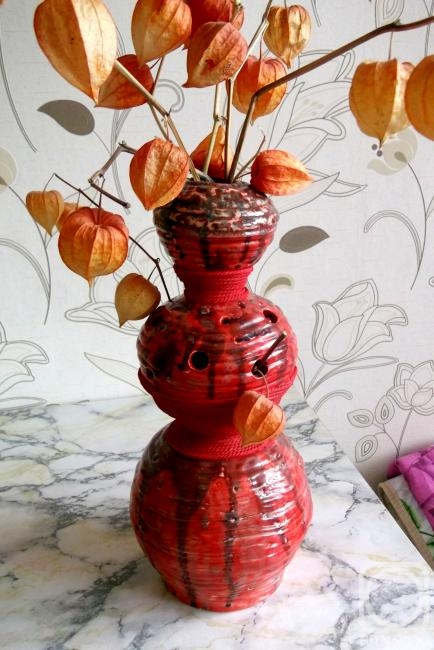 Ogorodnikova Olga. Vase for physalis