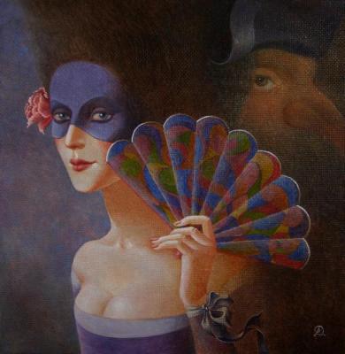 Language of the fan (The Venetian Mask). Dobrovetska Irina