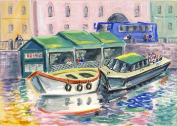 Washing. Boats. Semerenko Vladimir