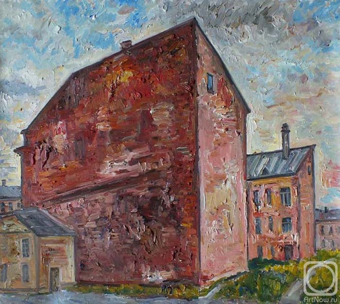 Pomelov Fedor. Red House in V.Novgorod