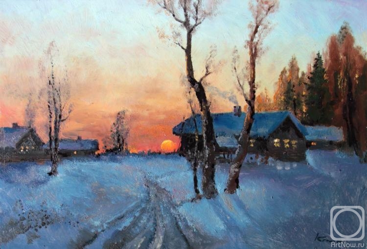Kremer Mark. Winter dusk