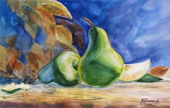 Green pears. Hromyko Alexandr