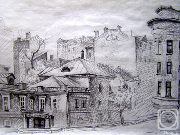 Gerasimov Vladimir. Moscow sketches 65