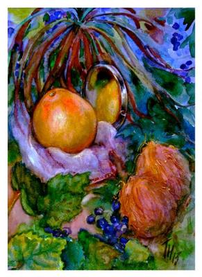Grapefruit and coconuts or Susanna and the Elders (). Tomarev Nikolay