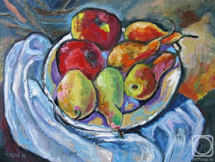 Ixygon Sergei. Two apples five pears