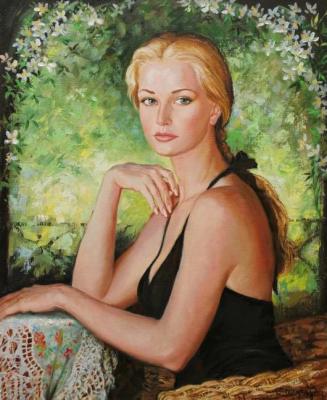 M. Maksakova's portrait. Simonova Olga