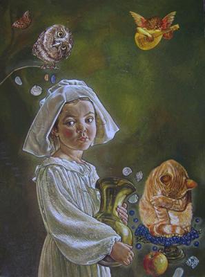 Girl with jug. Rakutov Sergey