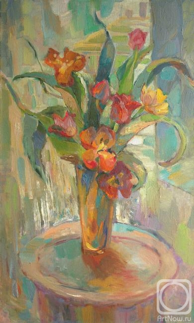 Bocharova Anna. Tulips red
