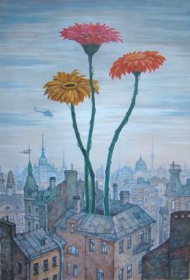 City flowers. Alanne Kirill