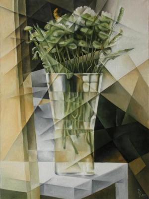 Bouquet. Cubo-futurism. Krotkov Vassily
