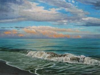 Clouds over the sea. Chernyshev Andrei