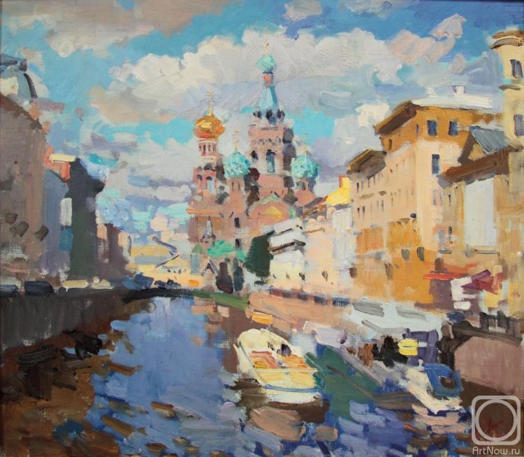Lukash Anatoliy. Summer. Griboyedov Canal