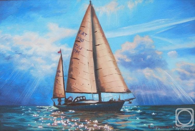 Chuprina Irina. sail