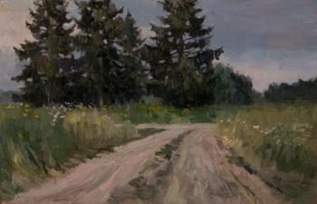 Gloomy evening. Ate. Serebrennikova Larisa