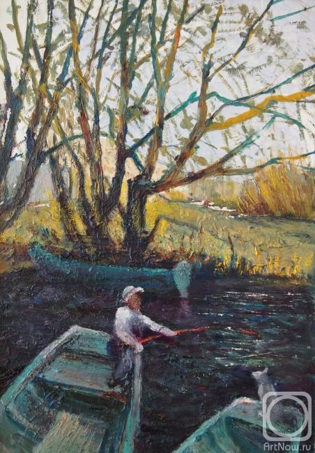 Belov Nikolay. fisherwoman