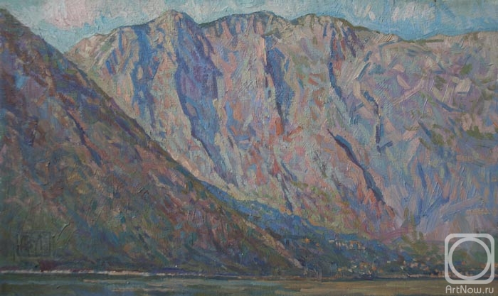 Vladimirova-Lavrova Anna. Mountains of Boka Kotorska