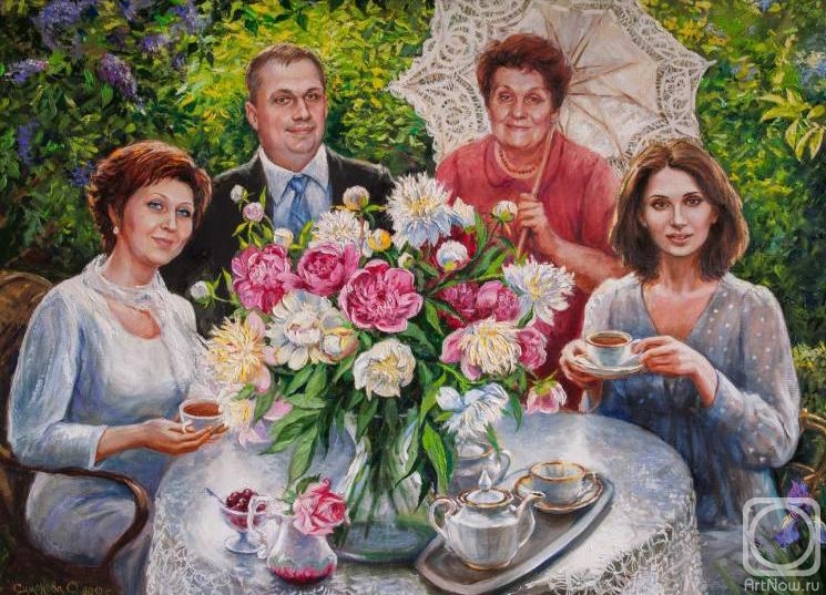 Simonova Olga. Family portrait