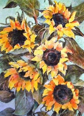 Sunflowers. Skwortsov Alexej