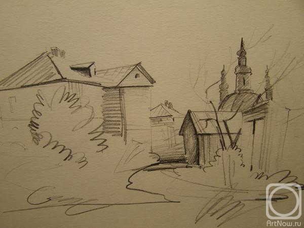 Gerasimov Vladimir. city sketches