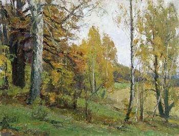 The end of summer (The Soviet Impressionism). Rubinsky Igor