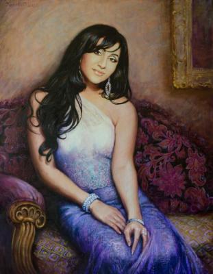 Rose portrait. Simonova Olga
