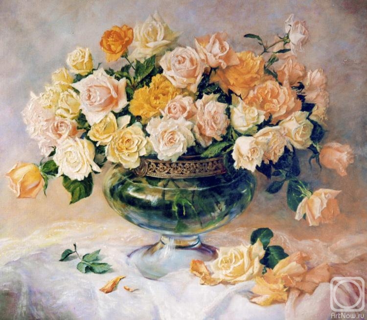 Simonova Olga. Roses
