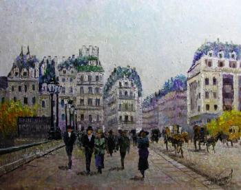 Paris Impressionist era. Konturiev Vaycheslav